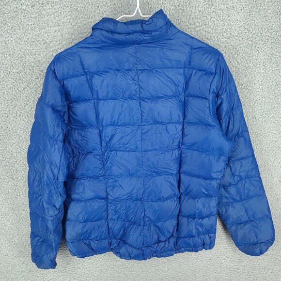 Rei Co Op Jacket Womens Large Down Puffer Blue Full Zip Winter - Picture 8 of 10